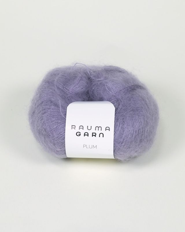 Plum mohair