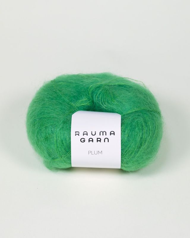 Plum mohair